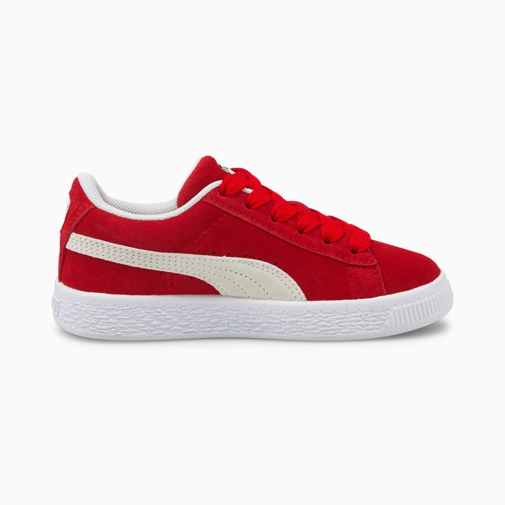 Puma Suede Classic XXI Little Joggesko Gutt Rød Hvite | FL8129507