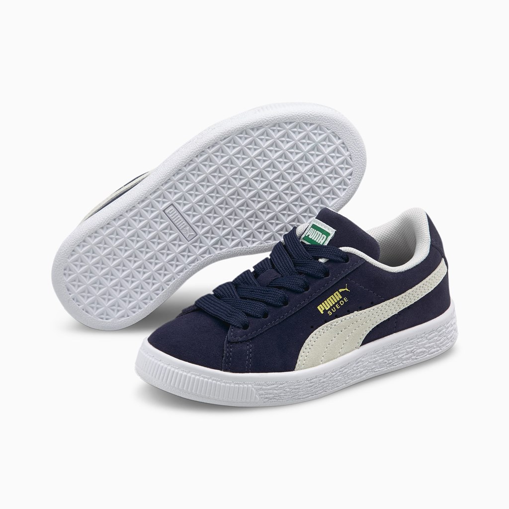 Puma Suede Classic XXI Little Joggesko Gutt Hvite | RX6031927