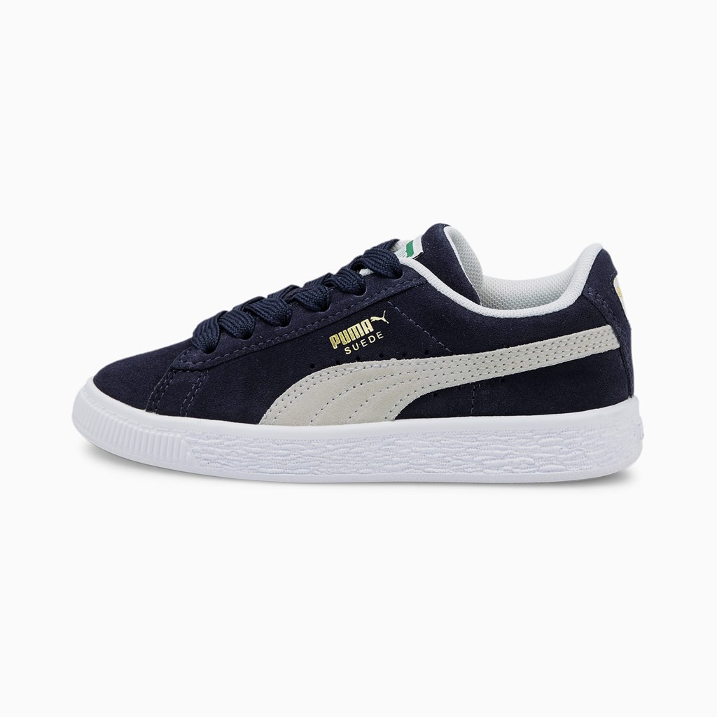 Puma Suede Classic XXI Little Joggesko Gutt Hvite | RX6031927