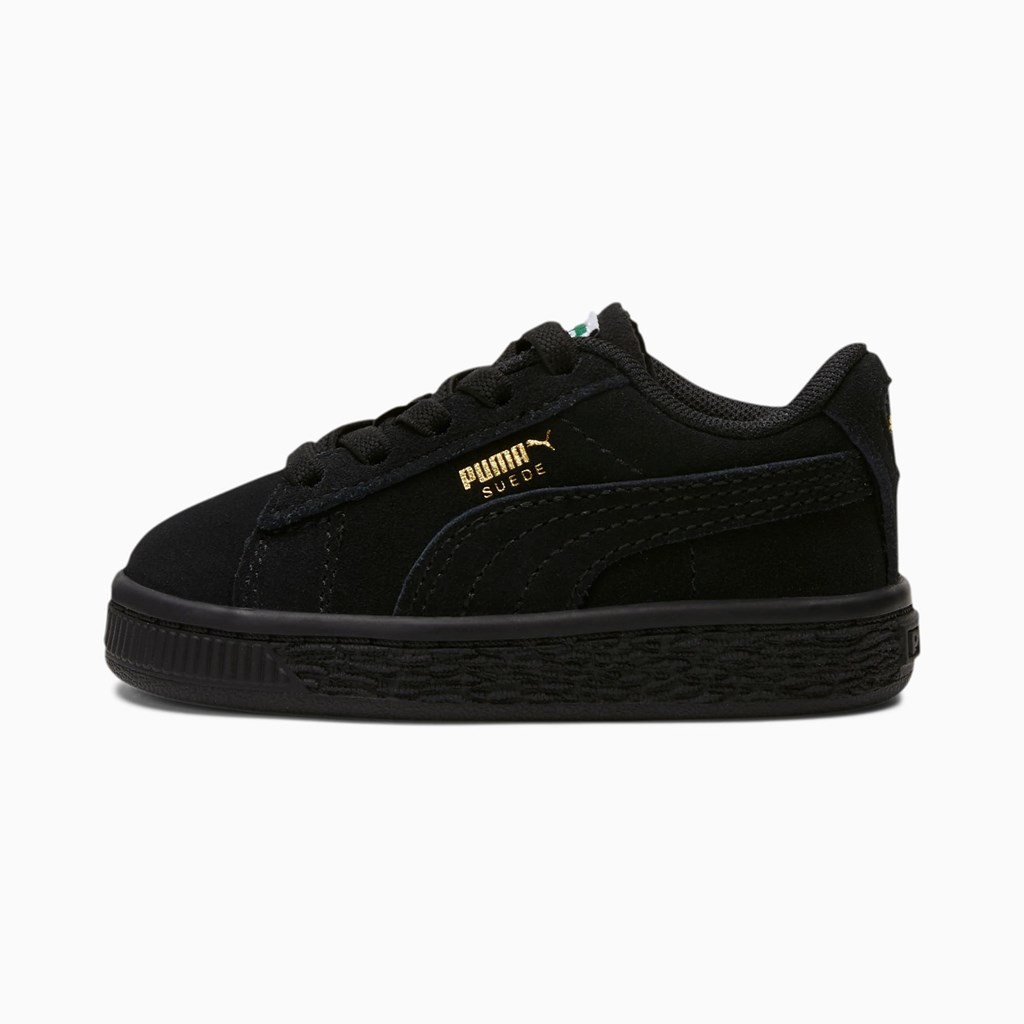 Puma Suede Classic XXI Toddler Joggesko Gutt Svarte Svarte | FO5219843