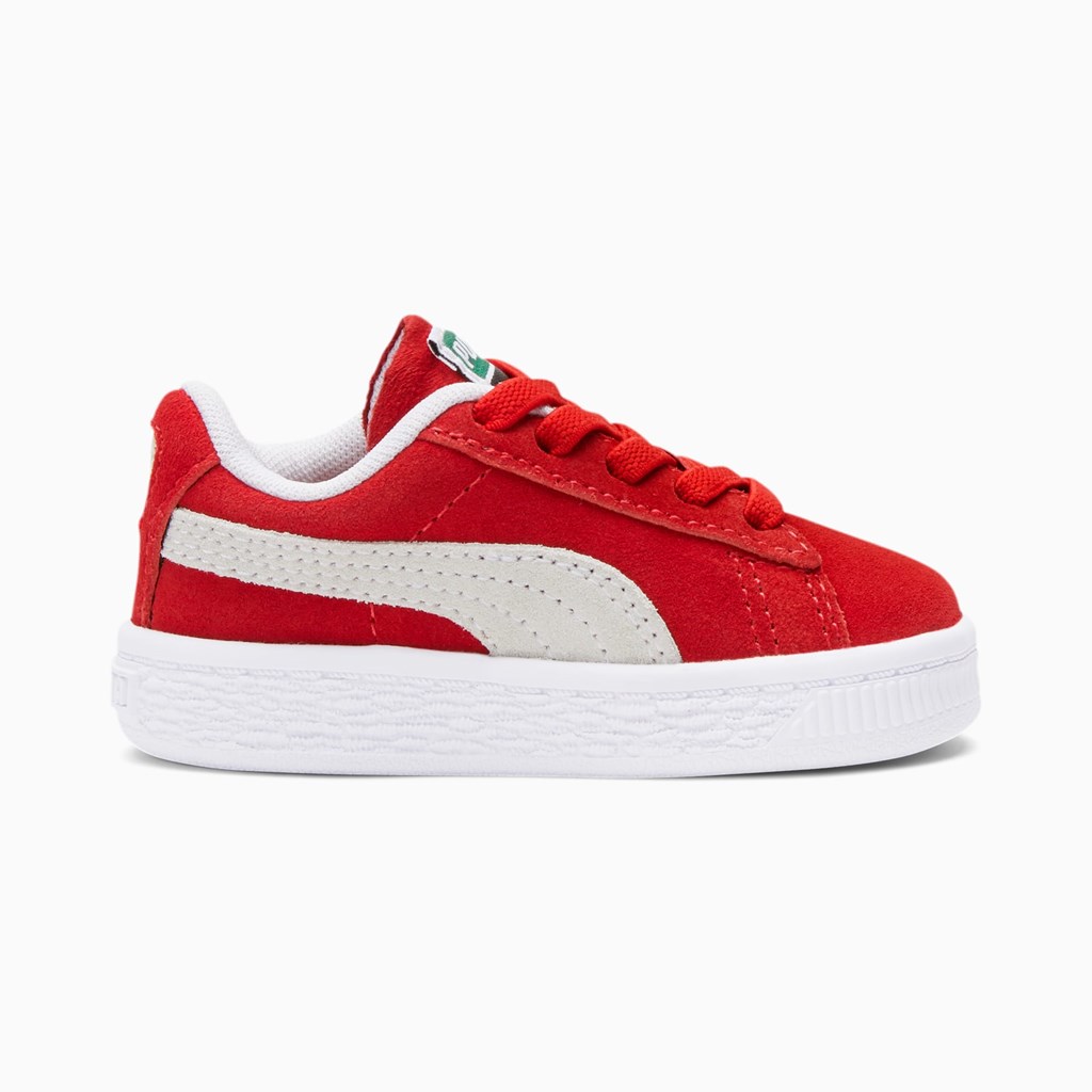 Puma Suede Classic XXI Toddler Joggesko Jente Rød Hvite | JH9243860