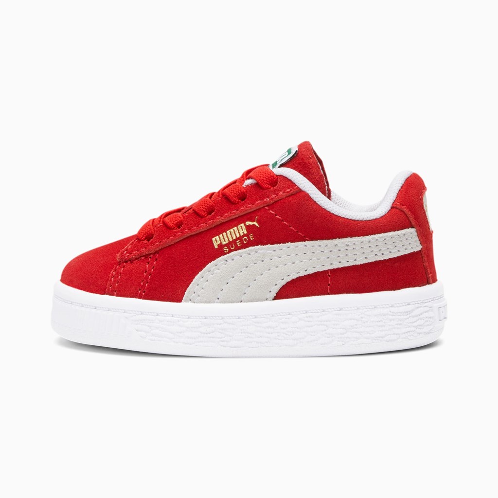 Puma Suede Classic XXI Toddler Joggesko Jente Rød Hvite | JH9243860