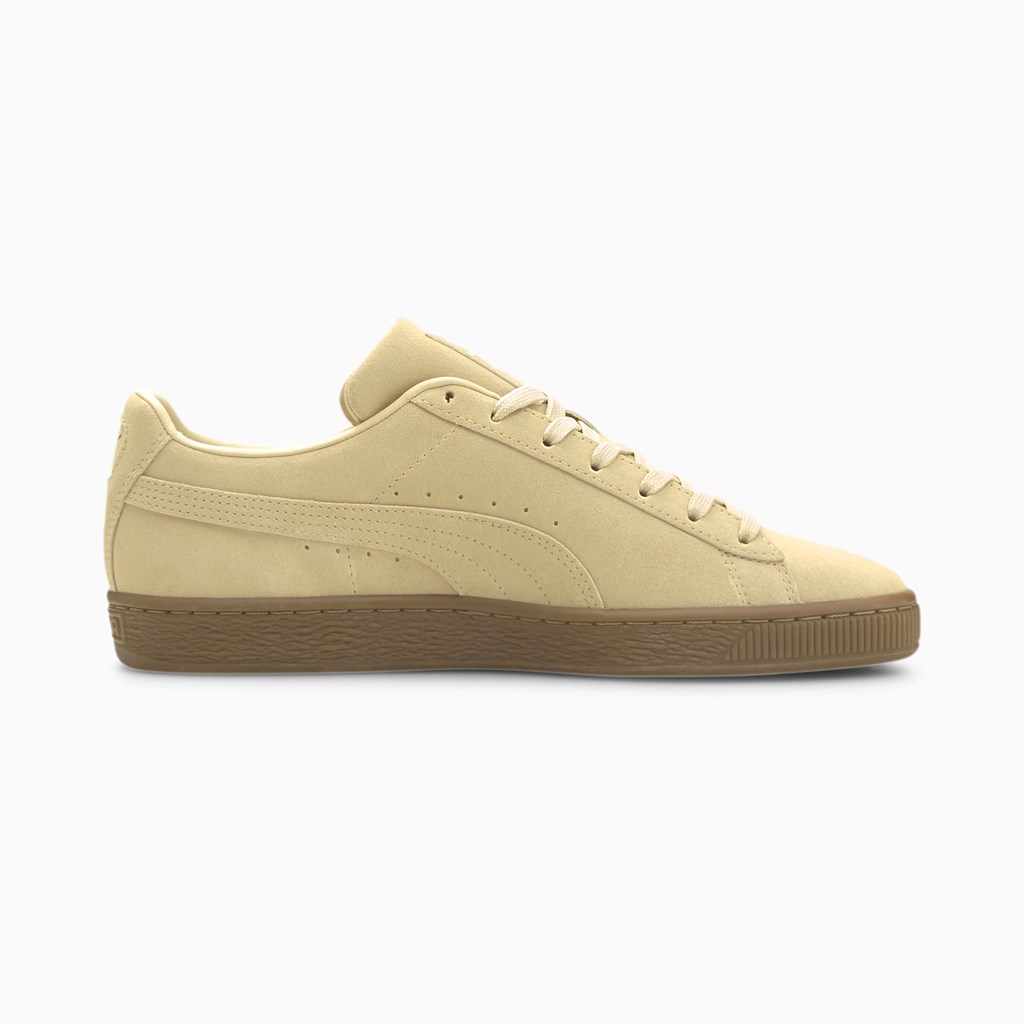 Puma Suede Gum Joggesko Herre Pebble / Gum | PT7459312