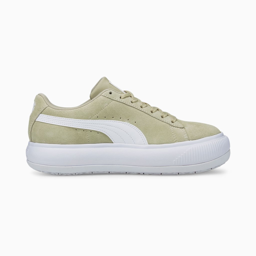 Puma Suede Mayu Joggesko Dame Hvite | BP4507286