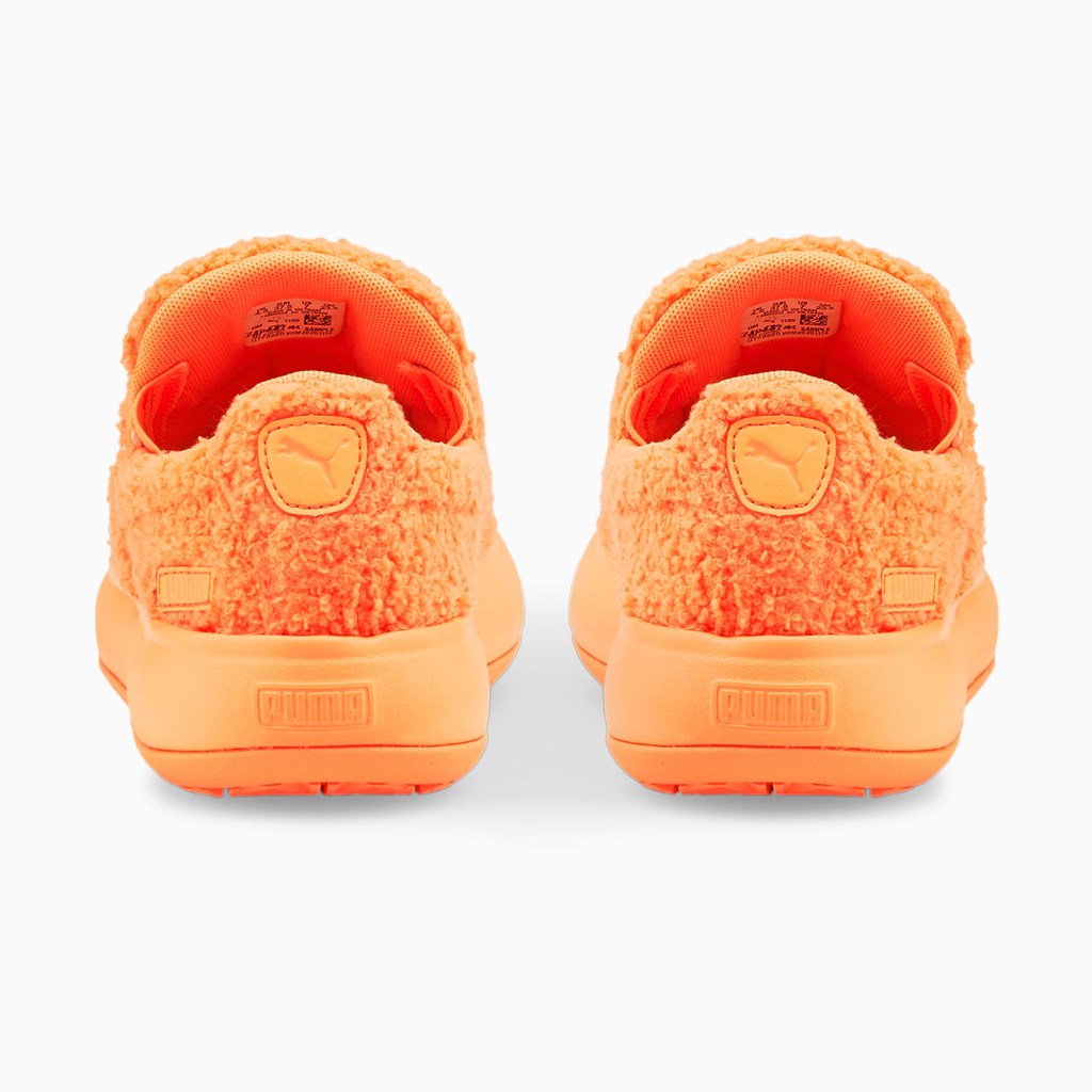 Puma Suede Mayu Slip-On Teddy Joggesko Dame Neon Citrus | NZ4680251