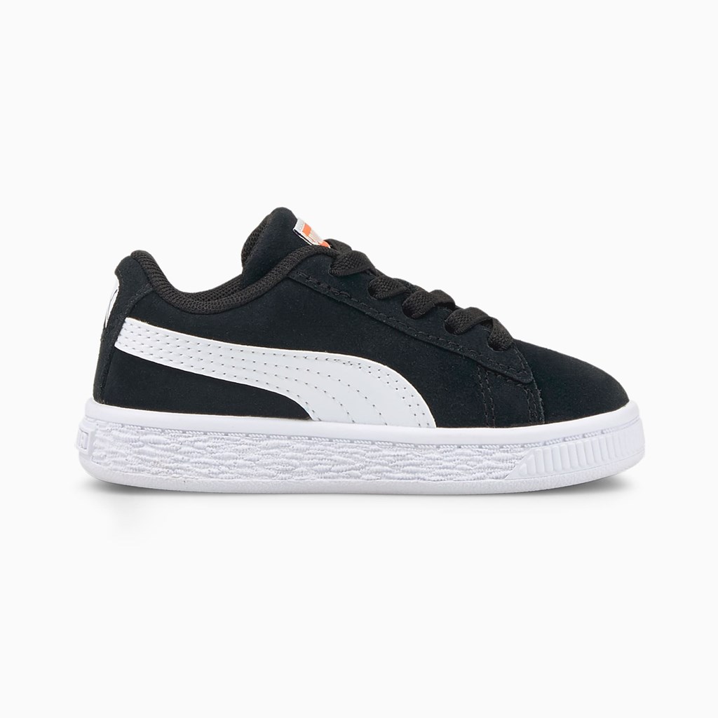 Puma Suede Street Art Toddler Joggesko Gutt Svarte Oransje | HC5721083