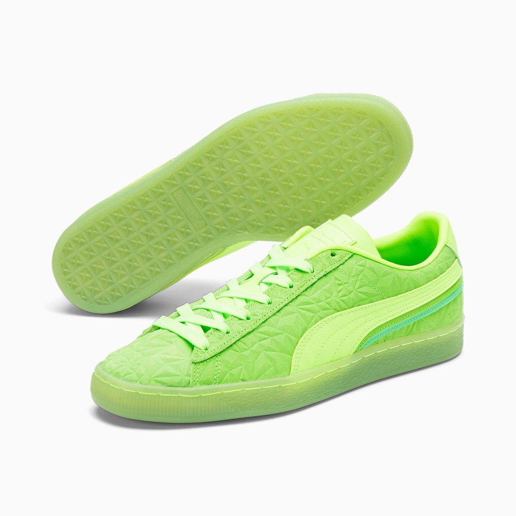 Puma Suede Triplex Mono Joggesko Herre Grønn Grønn Grønn | MP7091264