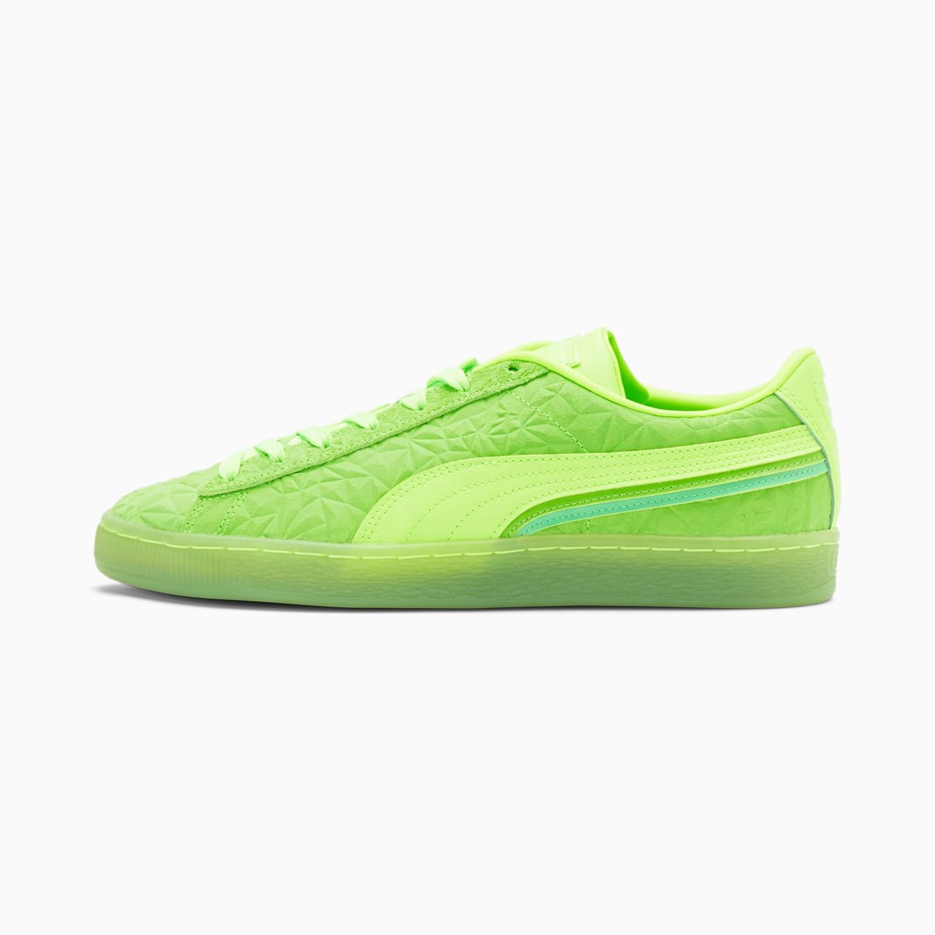 Puma Suede Triplex Mono Joggesko Herre Grønn Grønn Grønn | MP7091264