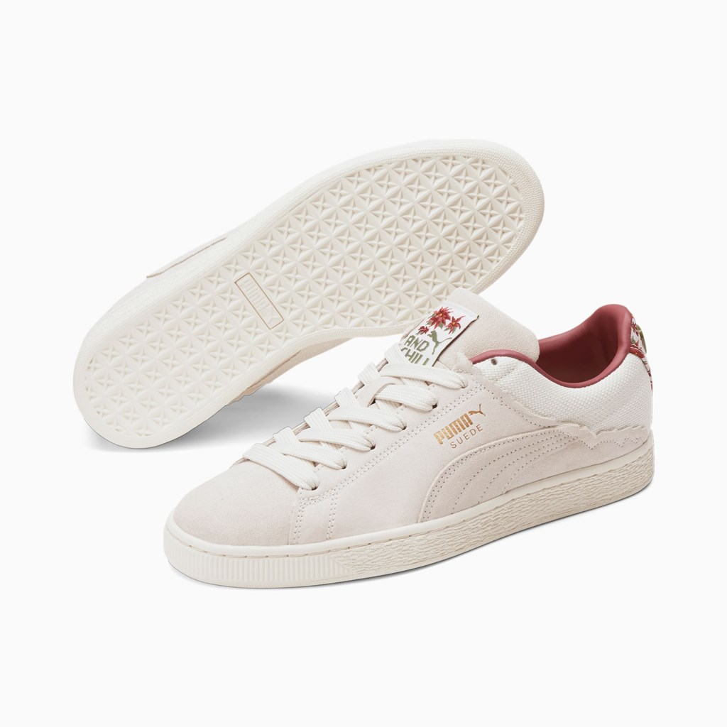 Puma Suede and Chill Joggesko Herre Gull | QL7256910