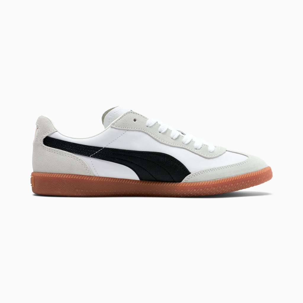 Puma Super Liga OG Retro Joggesko Herre Hvite Svarte Gull | YD4038267