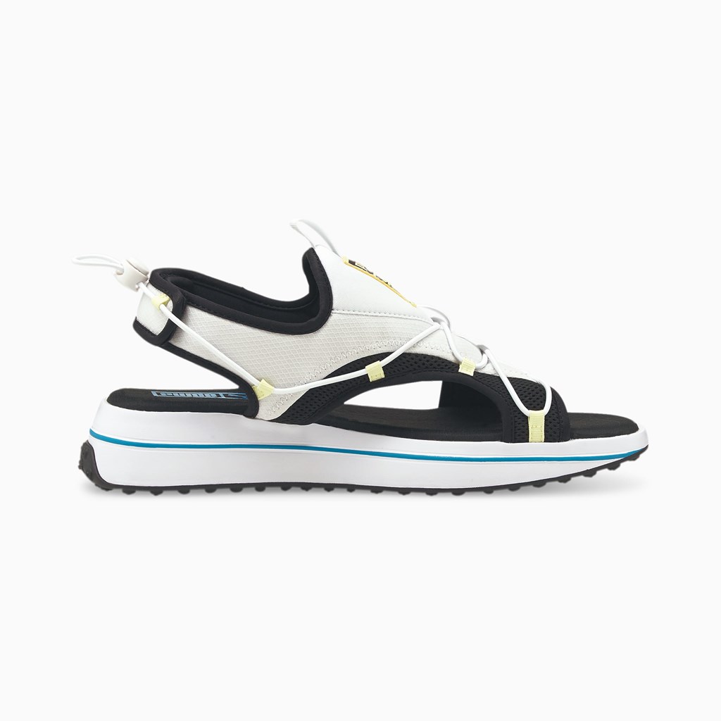 Puma Surf Sandaler Herre Svarte Gul | HN4072851