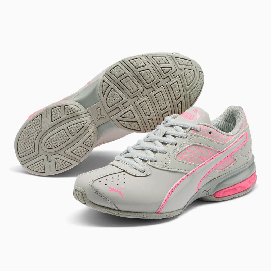 Puma Tazon 6 Fracture FM JR Joggesko Gutt Rosa | SF4937610