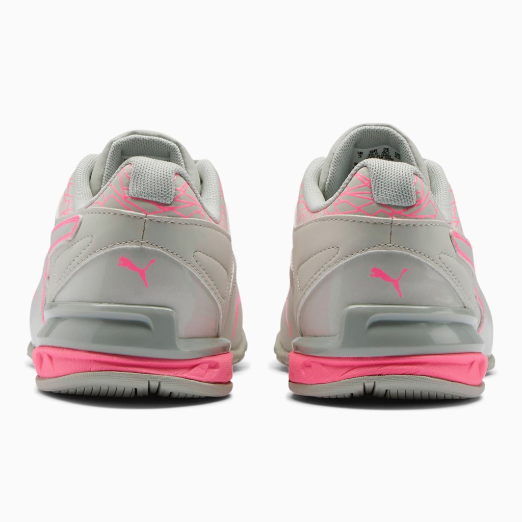 Puma Tazon 6 Fracture FM JR Joggesko Gutt Rosa | SF4937610