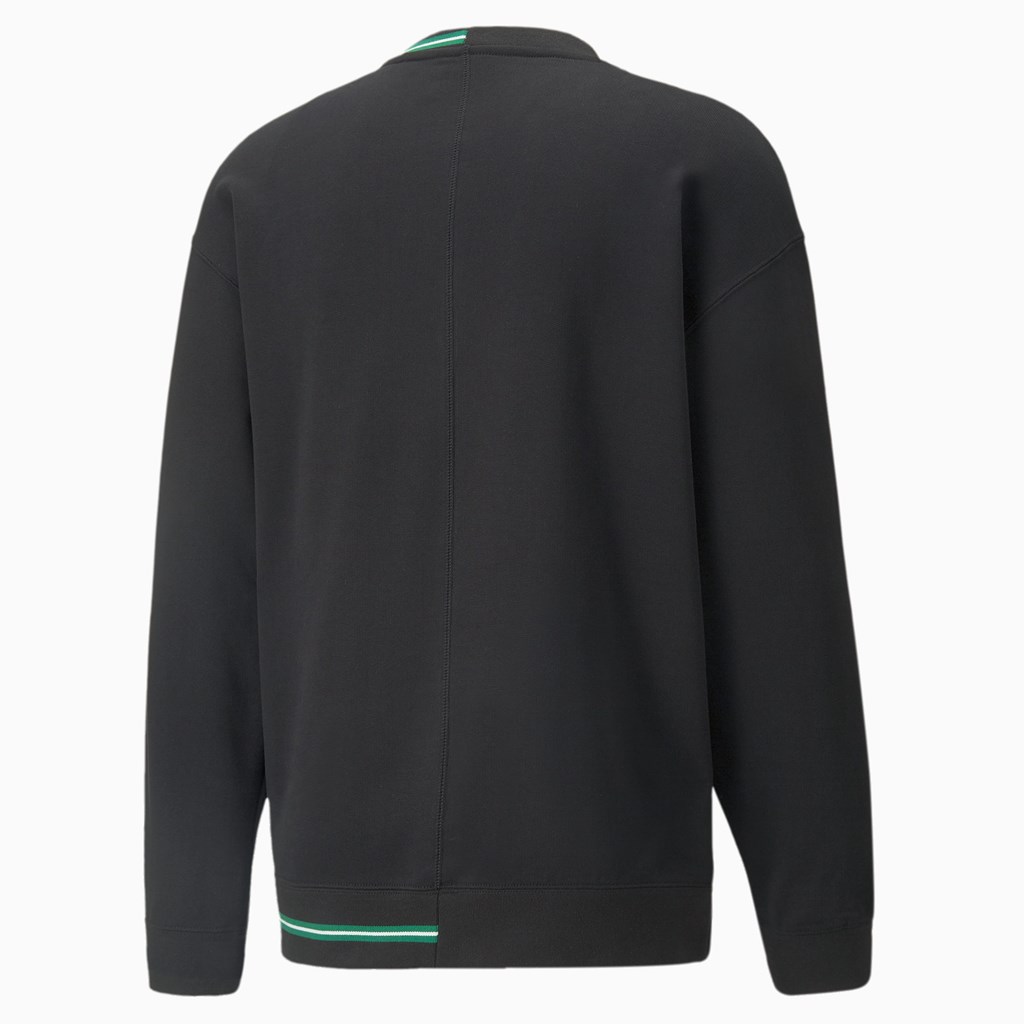 Puma The NeverWorn Crew Neck Sweatshirt Herre Svarte | WA4396507