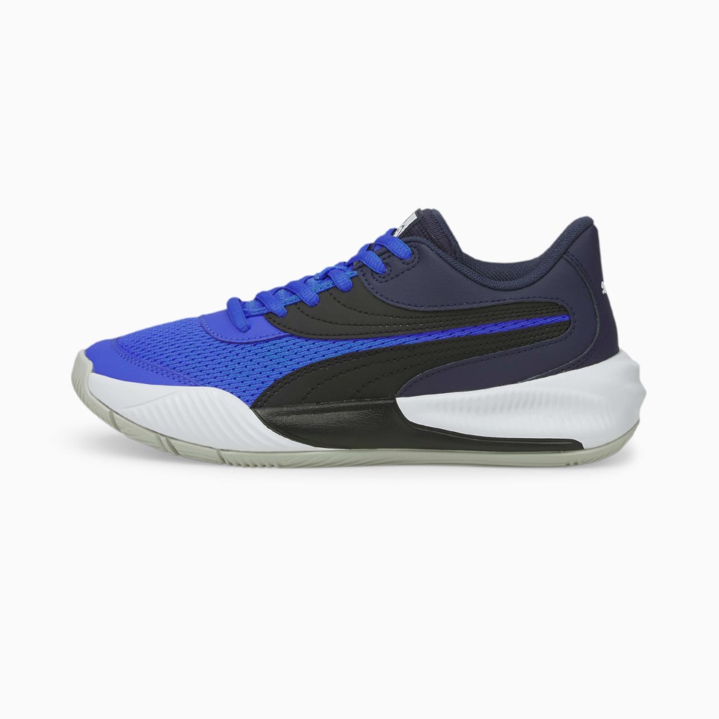 Puma Triple Basketball Jr Basketsko Jente Svarte | 381EZWYUF