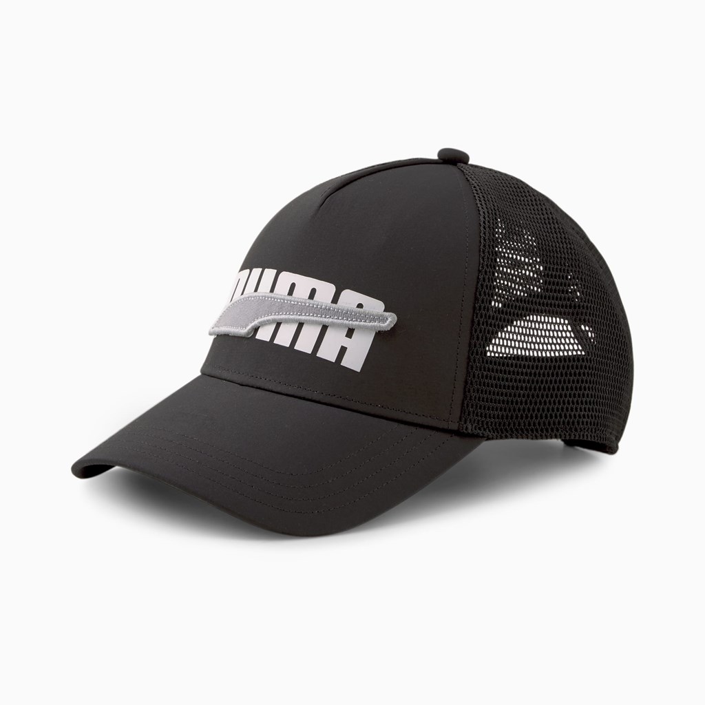 Puma Trucker Hatt Dame Svarte | 340EIHNMY