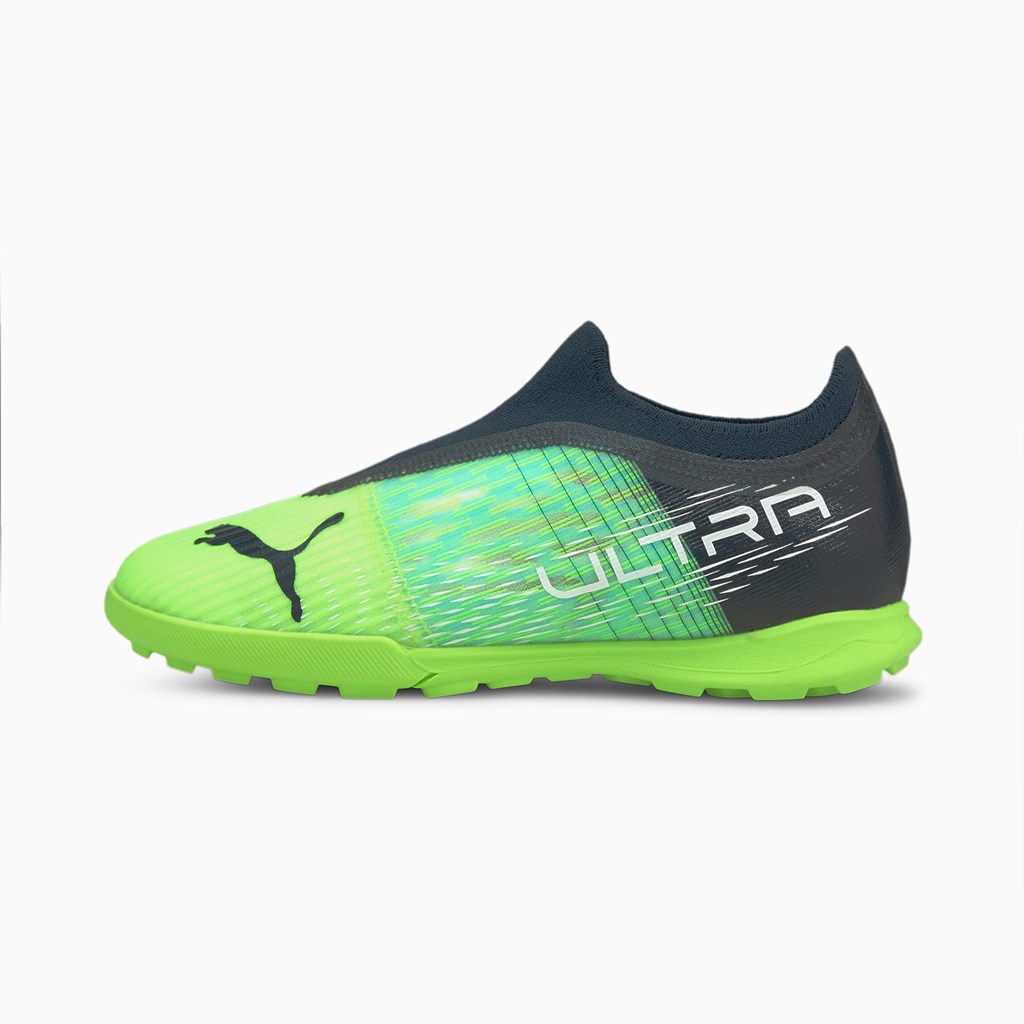 Puma ULTRA 3.3 TT JR Fotballsko Gutt Grønn | UV7536812