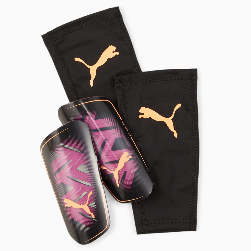 Puma ULTRA Flex Sleeve Shin Guards Guards Dame Dyp Svarte | 438DTRKLS