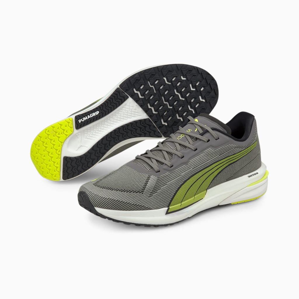 Puma Velocity NITRO Løpesko Herre Gul Svarte | 598KZTQBW