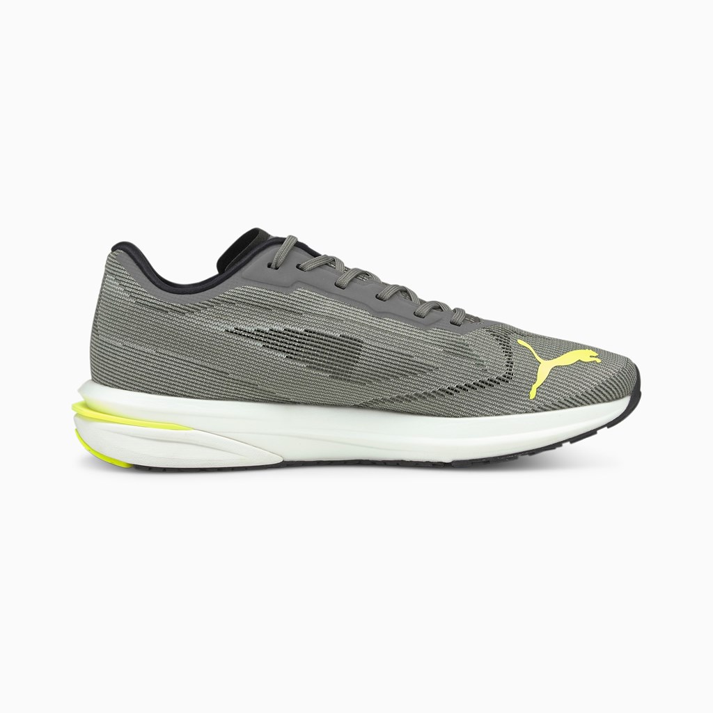 Puma Velocity NITRO Løpesko Herre Gul Svarte | 598KZTQBW