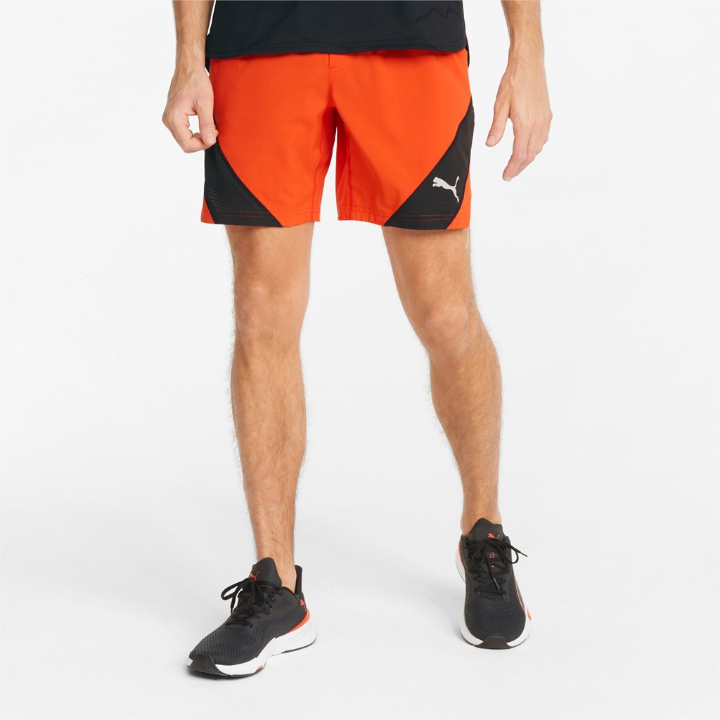 Puma Vent Woven 7 Trenings Shorts Herre Cherry Tomato | FM9762451