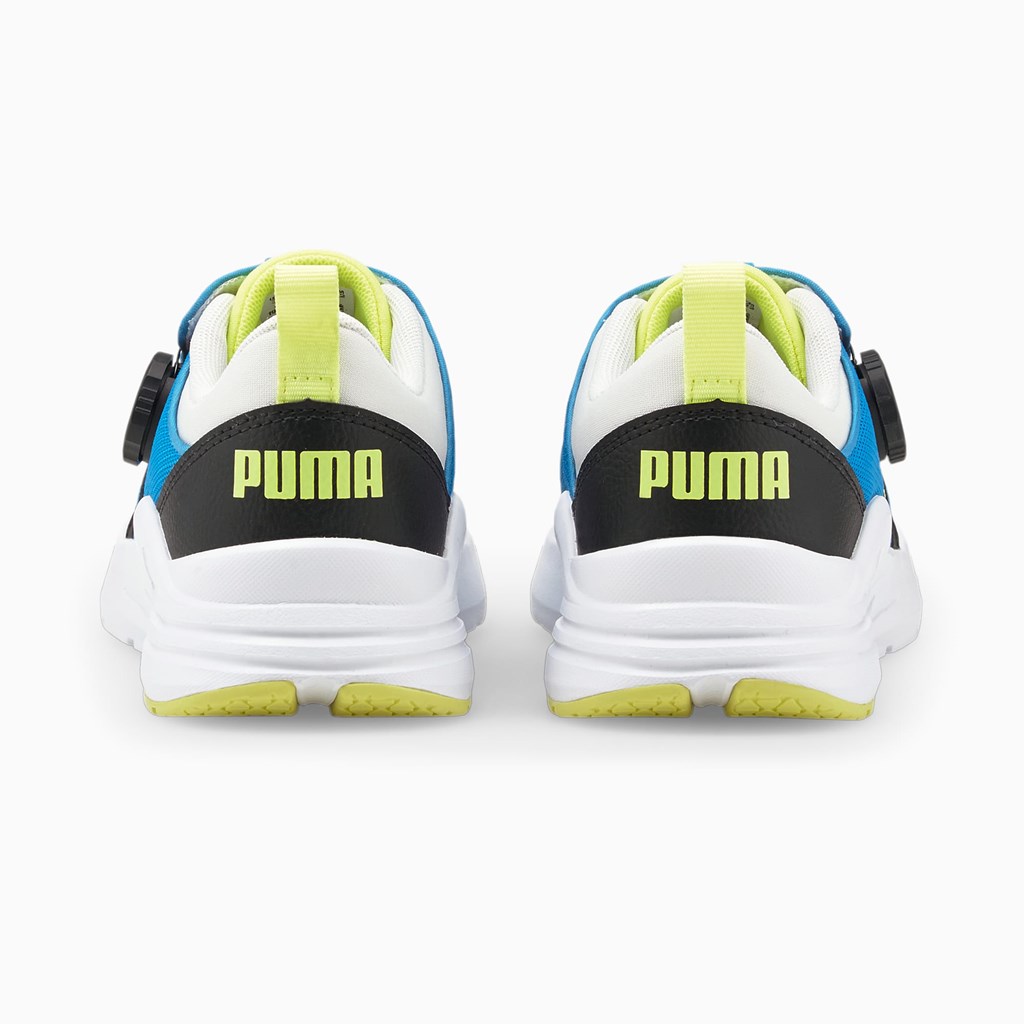 Puma Wired Run Disc JR Joggesko Gutt Gul | VN5834627