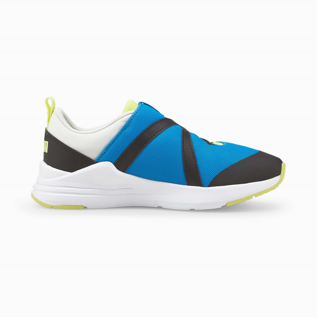 Puma Wired Run Disc JR Joggesko Gutt Gul | VN5834627