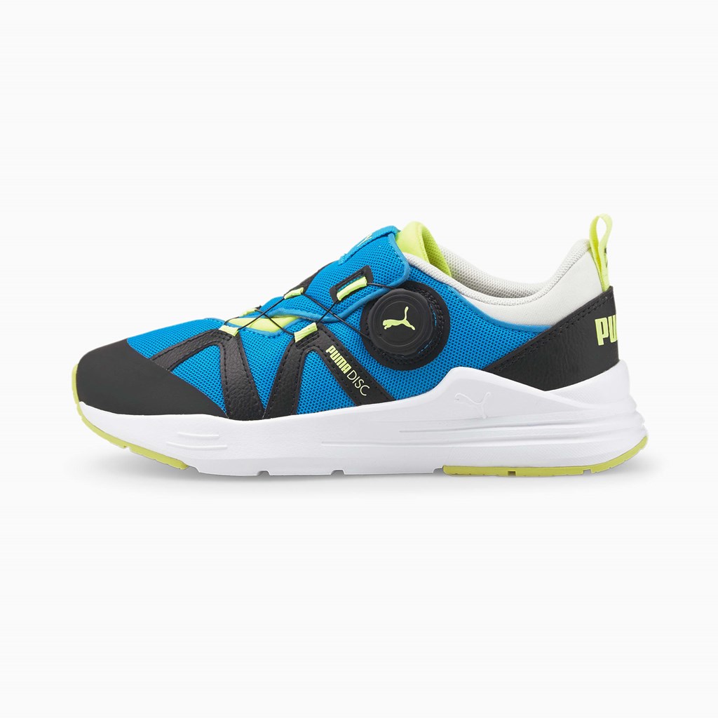 Puma Wired Run Disc JR Joggesko Jente Gul | AU4018352