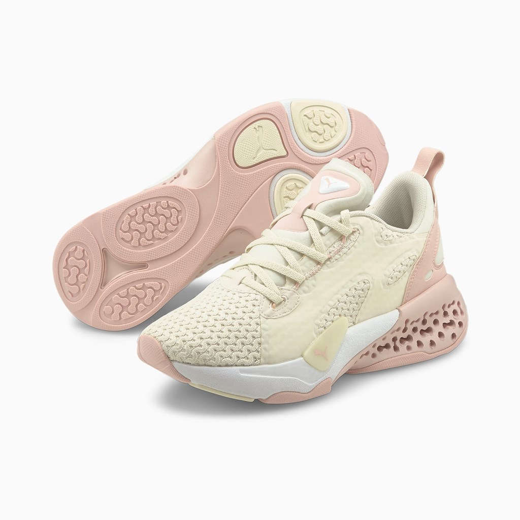 Puma XETIC Halflife Summer Pastel Joggesko Dame Ivory Glow / Lotus | AP0478231