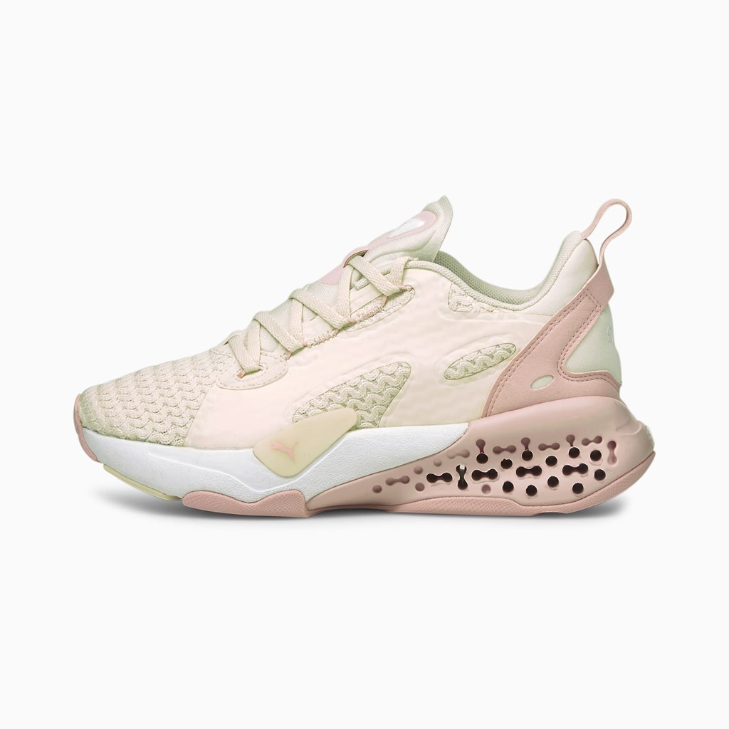 Puma XETIC Halflife Summer Pastel Joggesko Dame Ivory Glow / Lotus | AP0478231