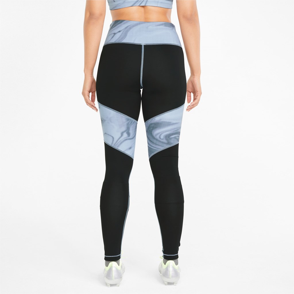 Puma individualLIGA Soccer Leggings Dame Svarte | 247UXFMTV