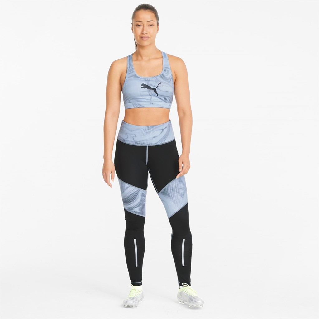 Puma individualLIGA Soccer Leggings Dame Svarte | 247UXFMTV