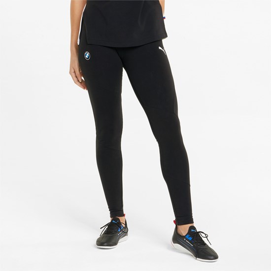 Puma BMW M Motorsport Statement Leggings Dame Svarte | 197AGSEXZ