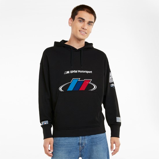 Puma BMW M Motorsport Street Hettegensere Herre Svarte | 608MJHWGE