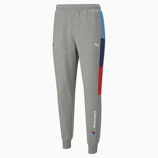 Puma BMW M Motorsport T7 Sweatpants Herre Medium Gray Heather | WB7426185