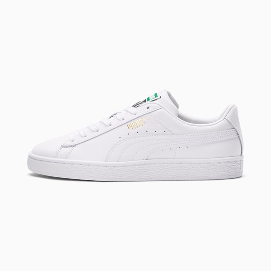 Puma Basket Classic XXI Joggesko Dame Hvite Hvite | XW4207863