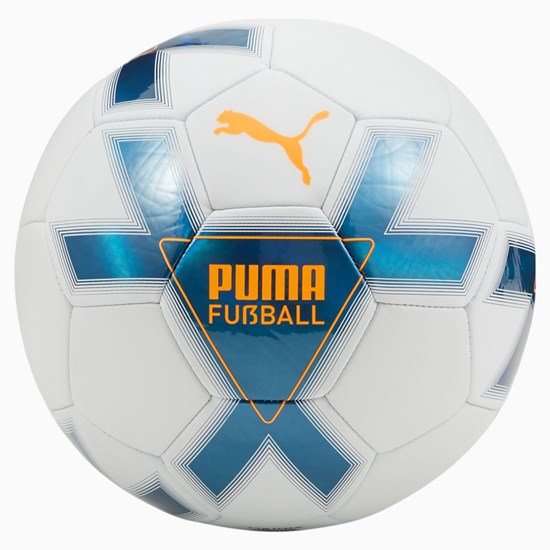 Puma Cage Trenings Ball Herre Blå Hvite Oransje | 851UWRJPA