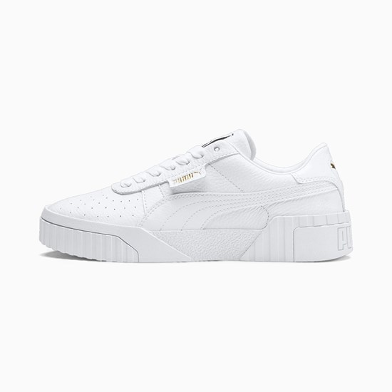 Puma Cali Joggesko Dame Hvite Hvite | VC3967452