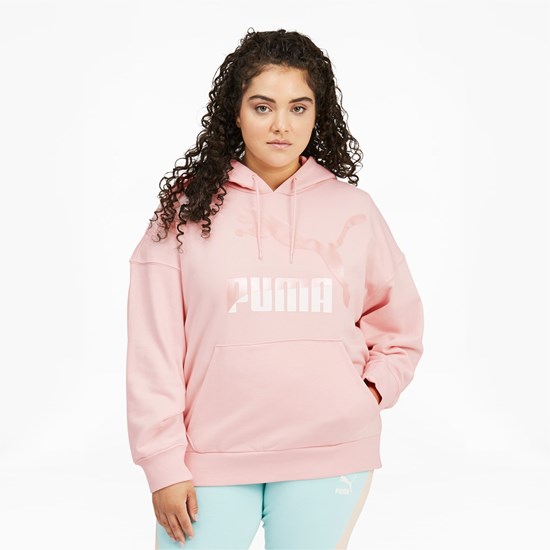 Puma Classics Logo PL Hettegensere Dame Lotus / Pearl | 651JHVNLQ