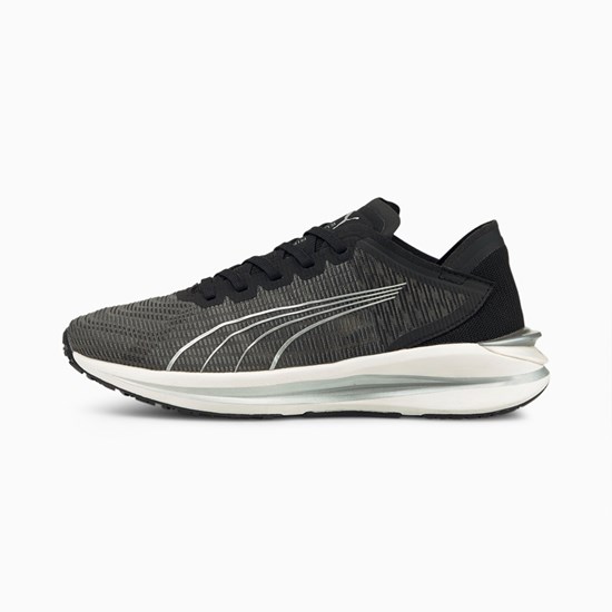 Puma Electrify Nitro JR Joggesko Jente Hvite Sølv Svarte | WI3486192