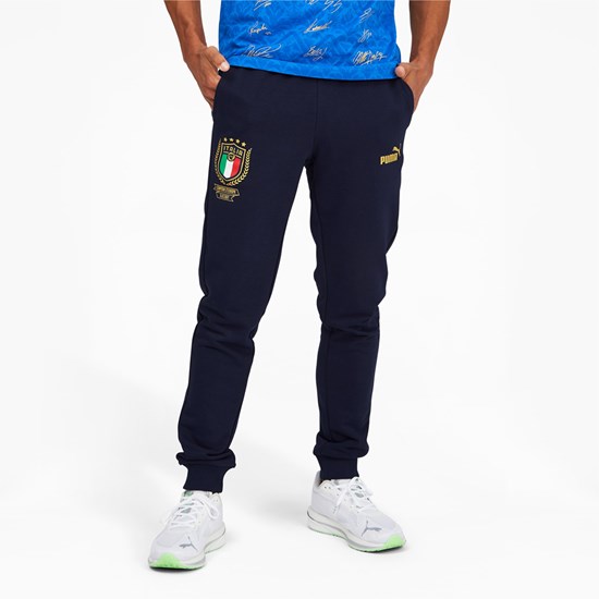 Puma FIGC Winner Soccer Bukse Herre Gull | 798IJBNWG