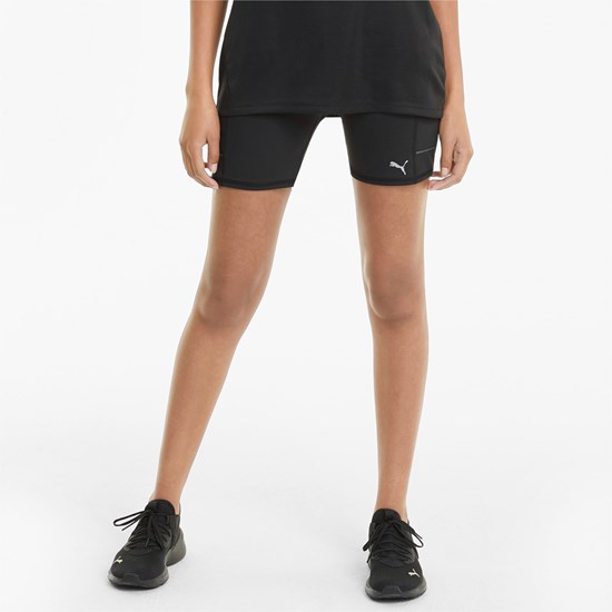 Puma Favorite Tight Jogge Shorts Dame Svarte | GE9157063