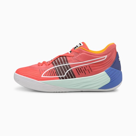 Puma Fusion Nitro Basketsko Dame Sunblaze / Bluemazing | 169VPUENS