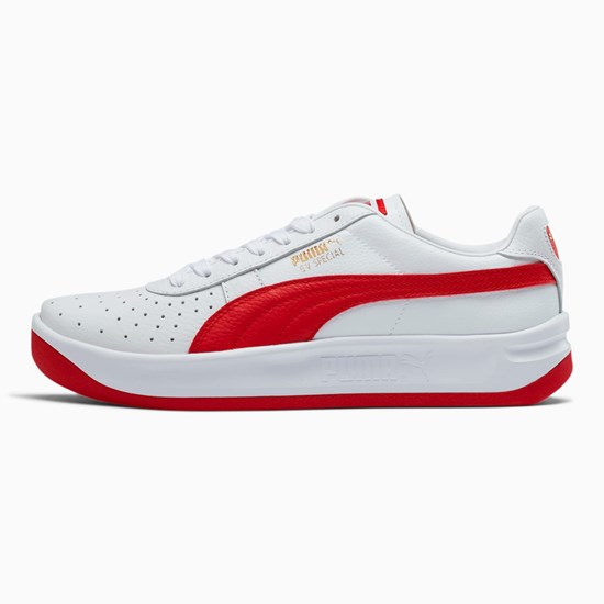 Puma GV Special+ Joggesko Herre Hvite Rød | YW3961084