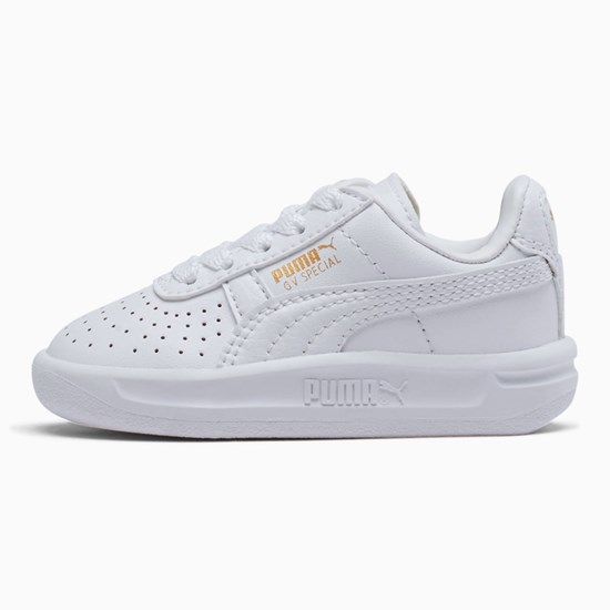 Puma GV Special Toddler Joggesko Gutt Hvite Gull | WT7142695