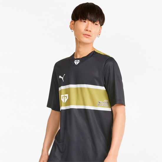 Puma Gen.G E7 Replica Jersey Herre Svarte | 042BCYTGN