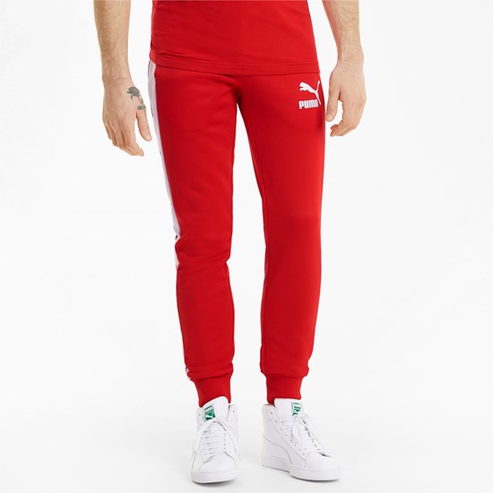 Puma Iconic T7 Track Bukse Herre Rød | 310KRXCGE