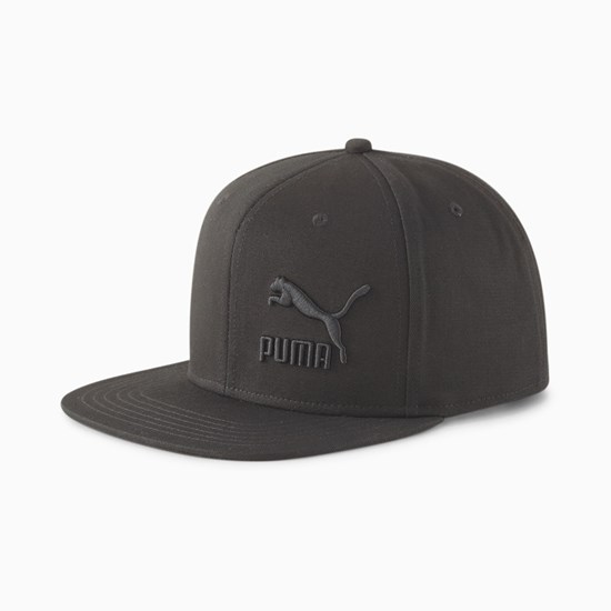 Puma Lifestyle Colorblock Hatt Dame Svarte | 123FMZYGD