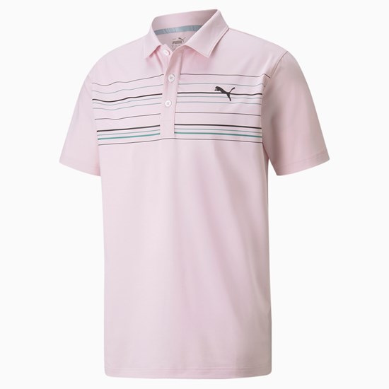 Puma MATTR Hazard Polo T Skjorte Herre Rosa | 427WBNITX