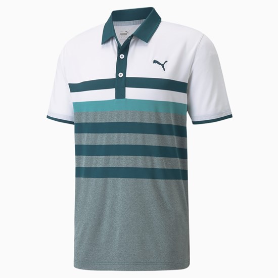 Puma MATTR One Way Golf Polo T Skjorte Herre Hvite | 360GUZJAT